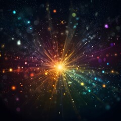 Fototapeta premium Star light background