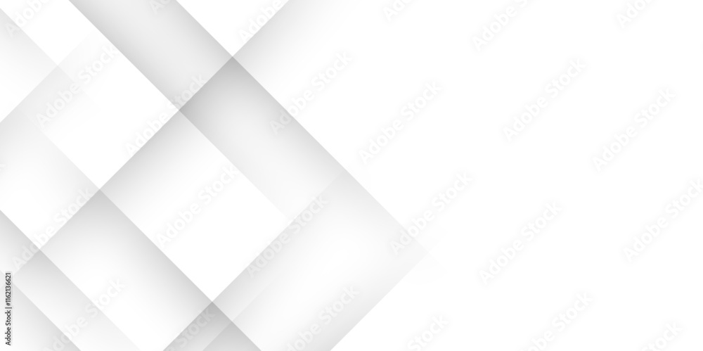 Aufkleber Elegant abstract background with grey lines with shadow. modern abstract gray line light dynamic shape composition background. Gray and white geometric background with copy space. , Modern design.	
