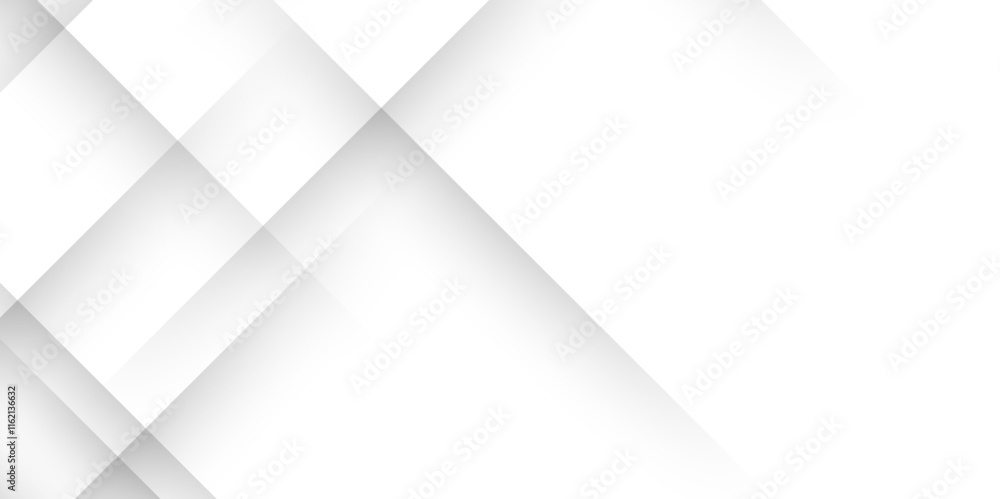 Aufkleber Elegant abstract background with grey lines with shadow. modern abstract gray line light dynamic shape composition background. Gray and white geometric background with copy space. , Modern design.	