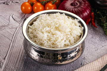 Indian cuisine Steamed basmati rice