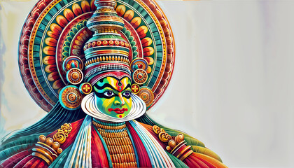 kathakali illustration