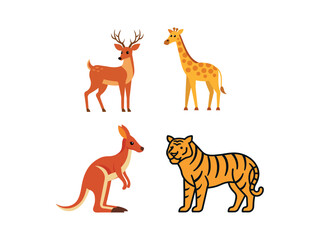 Fototapeta premium Bundle of Animals