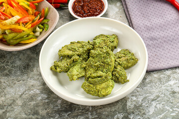 Indian cuisine - Mint chicken tikka