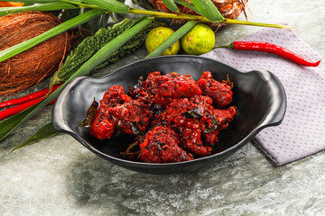 Indian cuisene - tandoori Chicken 65