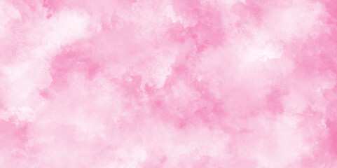 Soft Pink grunge watercolor texture with brush painted watercolor stains, Pink backgrounds watercolor vintage grunge texture, stained Light soft watercolor pink sky background, Pink rose tone texture.