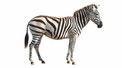 Fototapeta premium a zebra standing on a dirt road next to a forest of trees and bushes, with a blurry background, Amédée Ozenfant, naturalism, animal photography, a photocopy