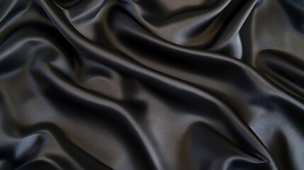 Fototapeta premium black satin background