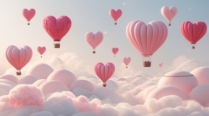 dreamy valentines day setting featuring