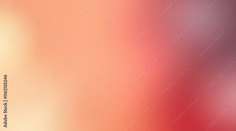 Poster Abstract blurred gradient background creating soft and dreamy atmosphere