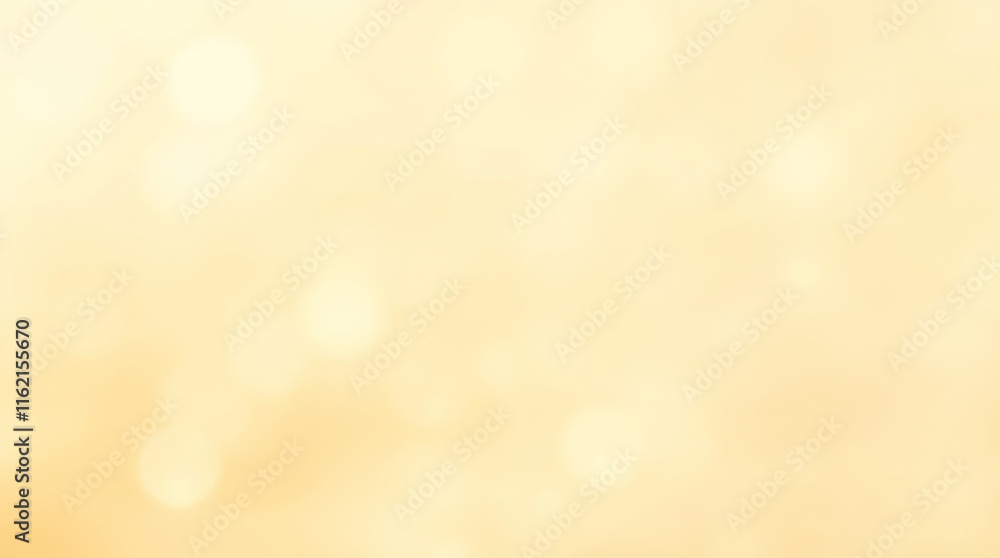 Aufkleber golden bokeh background creating a soft and dreamy atmosphere