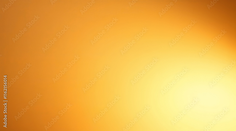 Poster warm orange and yellow gradient creating a soft and vibrant background