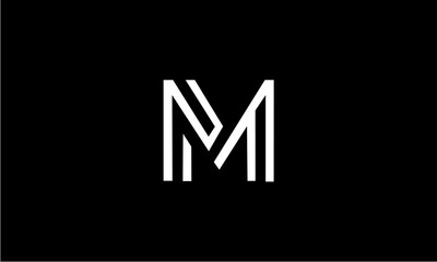 M logo vector