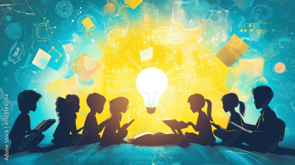 Poster engaging student-centered learning activities in classroom
