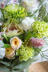 Vibrant Floral Arrangement Featuring a Variety of Colorful Blooms