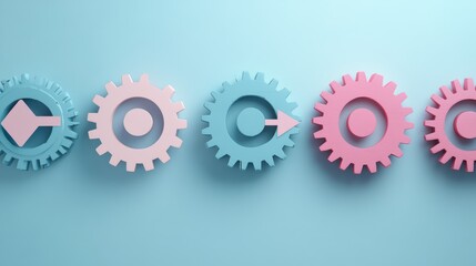 Empowered Startup Strategy, Interconnected Gears for Startup Strategy Planning