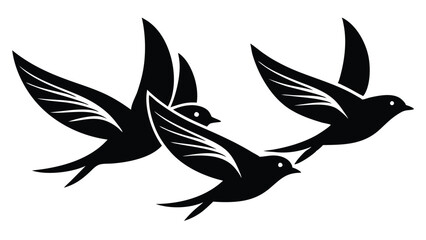 Songbirds in Flight