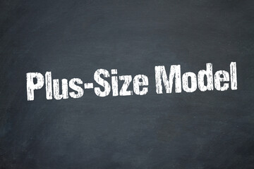 Obraz premium Plus-Size Model 