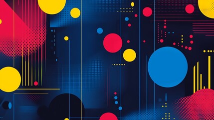 Modern background design, geometric shapes