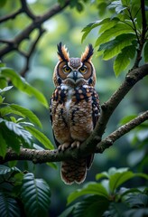great horned owl