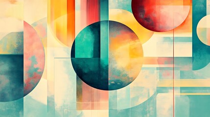 Modern background design, geometric shapes