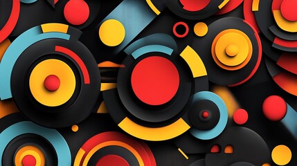 Modern background design, geometric shapes
