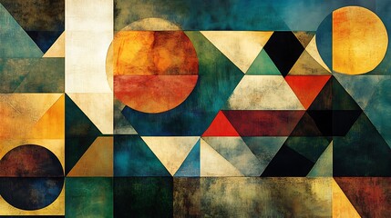 Modern background design, geometric shapes