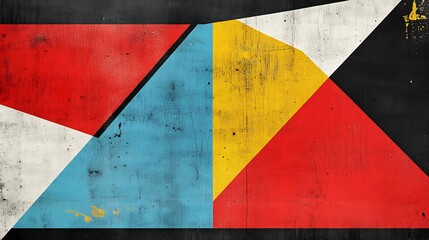 Naklejka premium Modern background design, geometric shapes