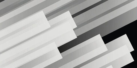 Abstract white square shape with futuristic concept background