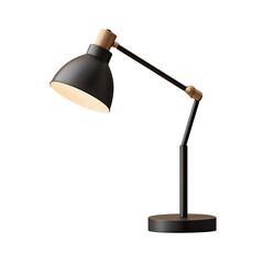 Desk Lamp Isolated on Transparent or White Background