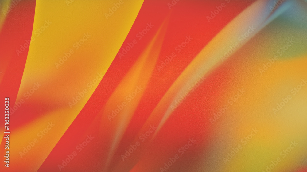 Poster dreamy abstract gradient background with soft, blurred edges: perfect for minimalist and modern desi
