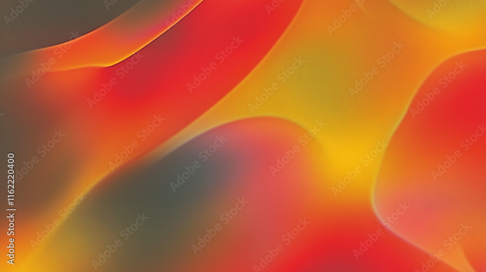 Poster dreamy abstract gradient background with soft, blurred edges: perfect for minimalist and modern desi