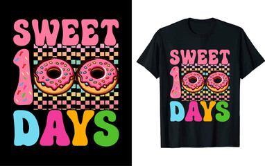 100th day of school t shirt design