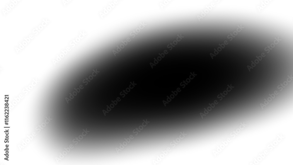 Poster black abstract shadow png overlay effect, transparent background
