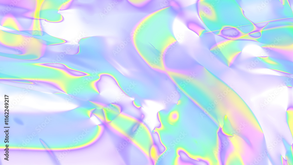 Poster Colorful gradient shape blur. Blur Gradient Shape transparent PNG shape gradient Shining circle holographic blurred shape rainbow colors. Abstract design