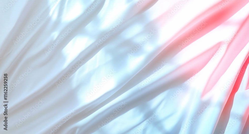 Poster abstract fabric texture with soft lighting and gentle folds.