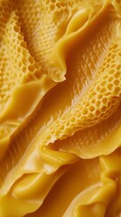 Warm golden yellow Beeswax background 