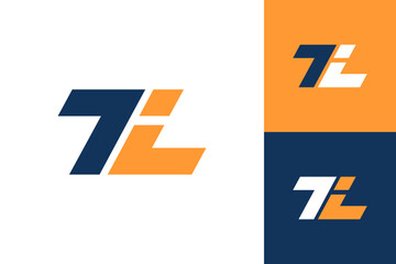 TL LT icon logo vector letter business design