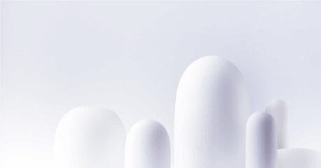 white gradient smooth background. abstract background design. premium light background design. illustration. vector.