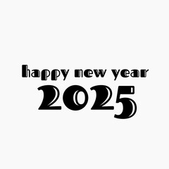 Fototapeta premium Happy new year 2025, 2025, happy new year 2025 wishes, new year.