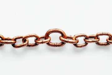 Obraz premium Broken Chain Symbolizing Freedom - A broken chain represents freedom, independence, release, liberation, and new beginnings. The image is powerful and evocative.