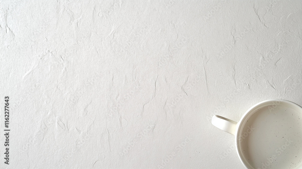 Poster smooth white paper texture: seamless top-down view, high resolution. perfect for minimalist designs 