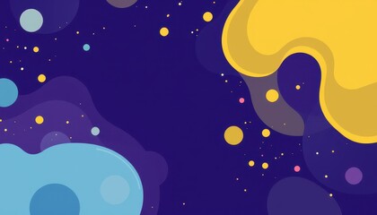 Abstract Colorful Shapes Background Design