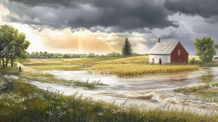 Extreme Weather Overtakes Farmland and Crops