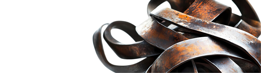 Ornate Metal Scrollwork Border Design for Decorative Projects