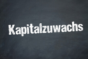 Obraz premium Kapitalzuwachs 