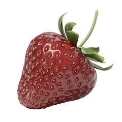 strawberry isolated on white background