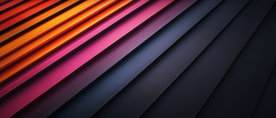 Obraz premium Abstract dark purple orange black grainy gradient background 