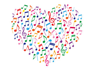 音符・ハート3