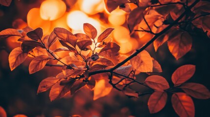 Serene Jungle Scene with Warm Lighting and Textured Vines
