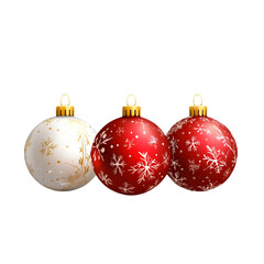 Christmas balls with bells